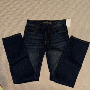 Gap boys Dark Blue Jeans— straight cut 18 slim